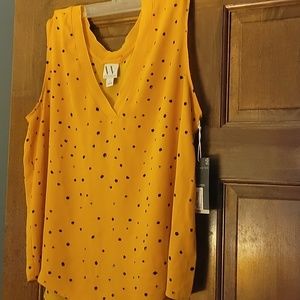 Tank top blouse